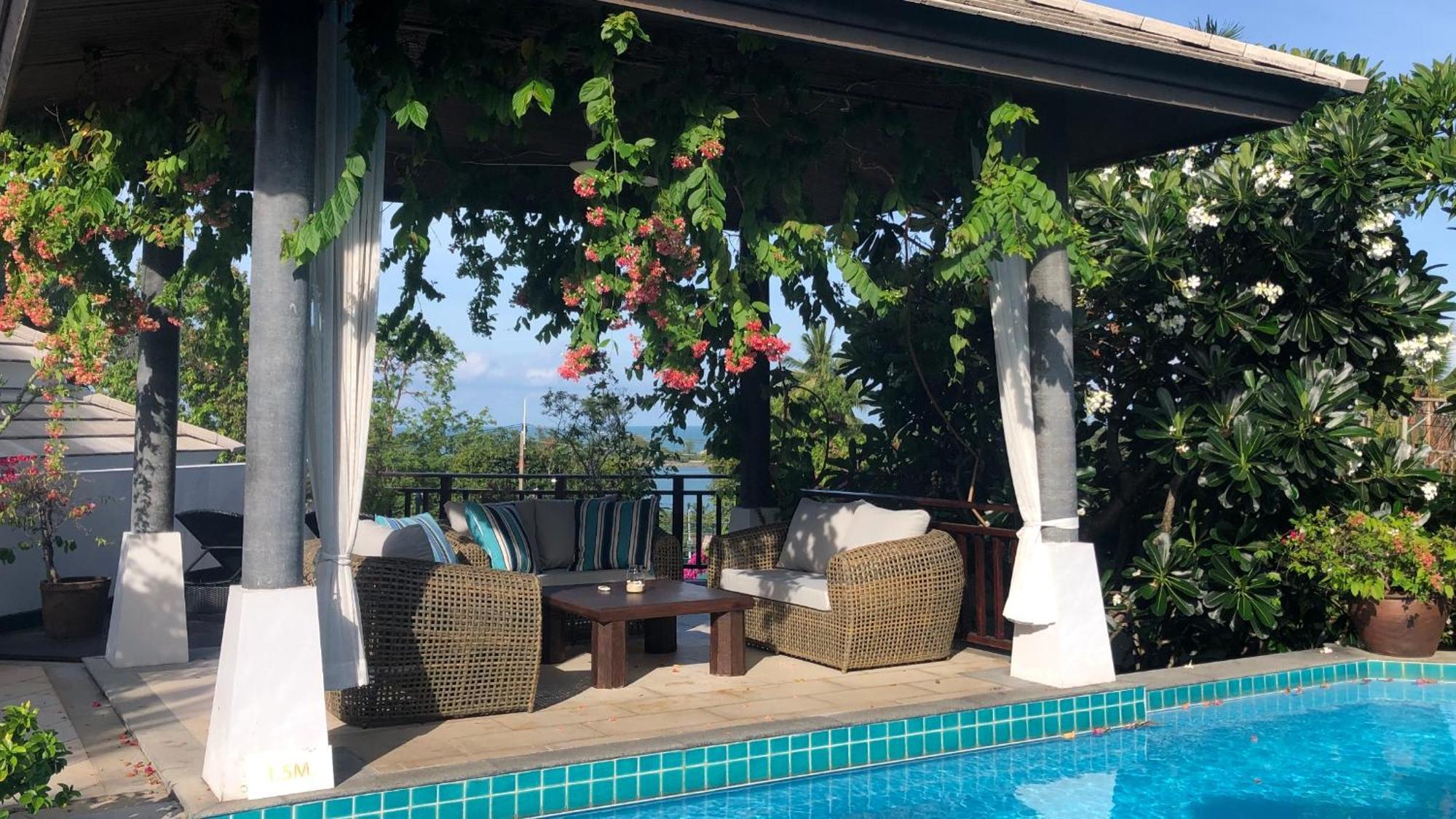 Samui Blu, Villa With Private Pool Choeng Mon Экстерьер фото